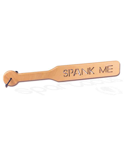 Spartacus Zelkova Wood Paddle - Spank Me