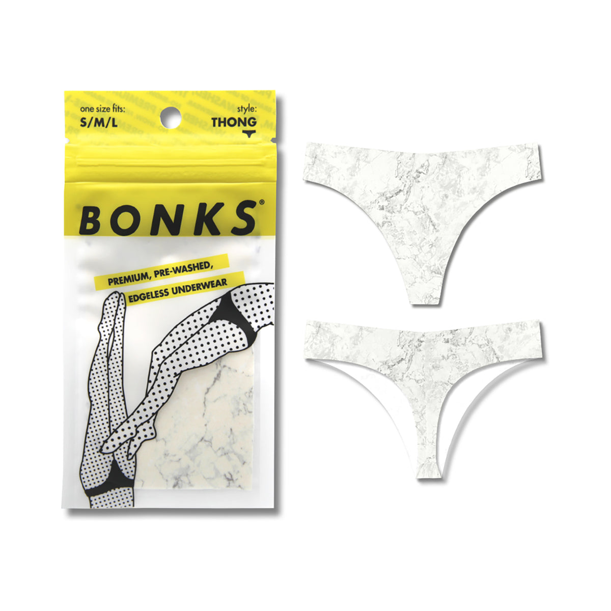 Bonks Rock Bottom Seamless Thong O/S