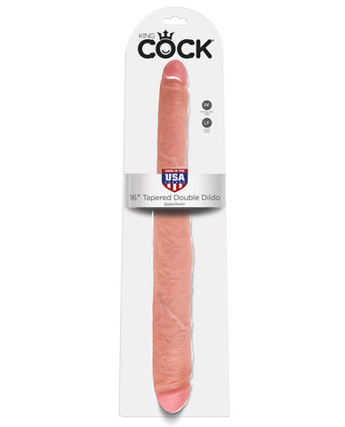 King Cock 16" Tapered Double Dildo