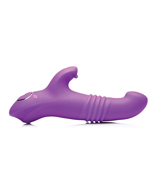 Curve Toys Gossip Blasters 7x Thrusting Silicone Rabbit Vibrator