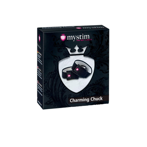 Mystim Charming Chuck Strap Set of 2 with 2mm Adaptor