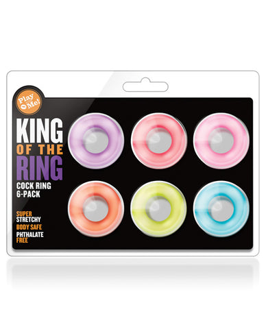 Blush Play With Me King Of The Ring - Set of 6