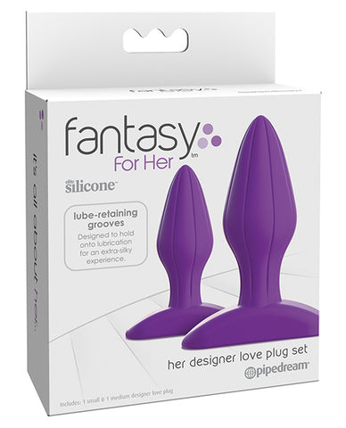 Fantasy For Her Designer Love Plug Set