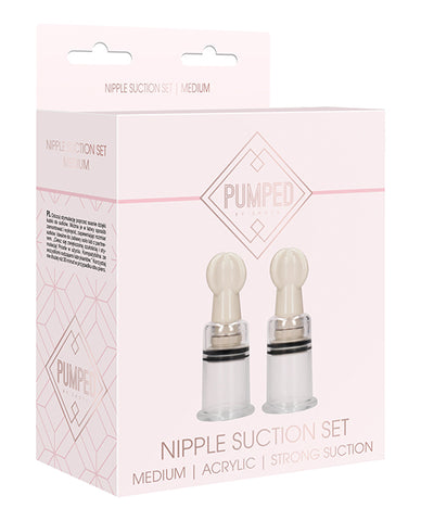 Shots Pumped Nipple Suction Set