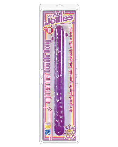 Crystal Jellies 18" Double Dong