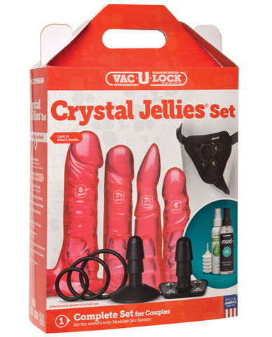 Vac-u-lock Crystal Jellies Set