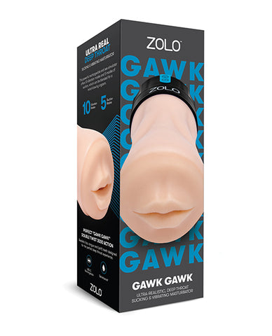 Zolo Gawk Gawk Deep Throat Vibrating Masturbator