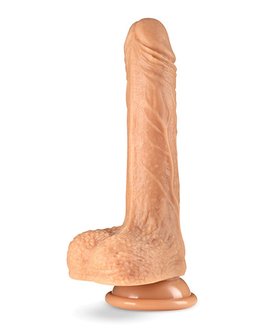 Blush Dr. Skin Silicone Dr. Grey 7" Thrusting Dildo