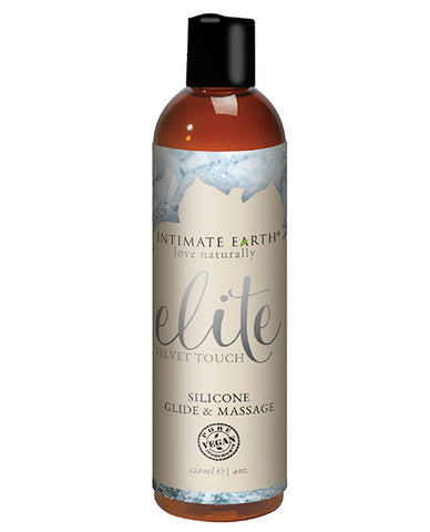 Intimate Earth Elite Velvet Touch Silicone Glide & Massage Oil