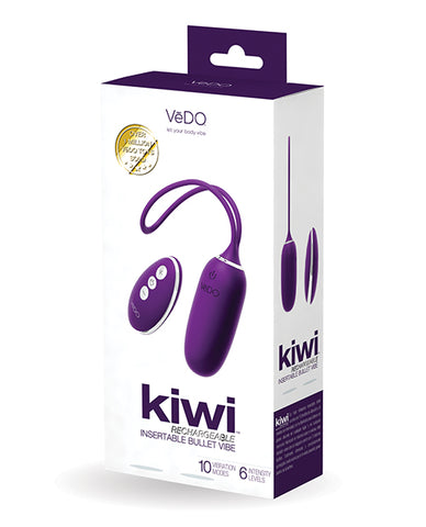 Vedo Kiwi Rechargeable Insertable Bullet