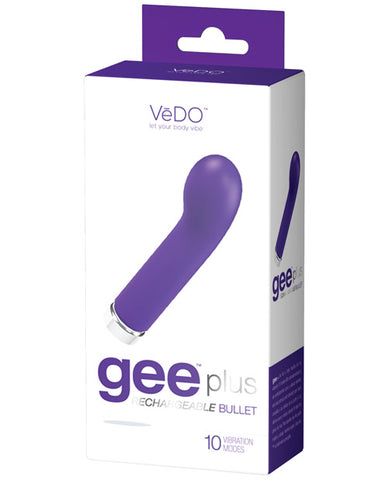 Vedo Gee Plus Rechargeable Vibe