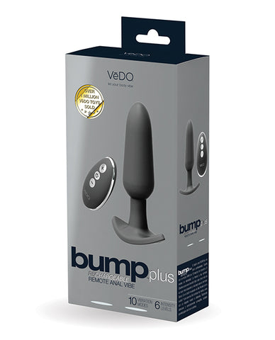 Vedo Bump Plus Rechargeable Remote Control Anal Vibe