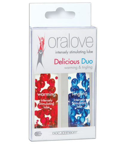 Oralove Duo Lube - Warming & Tingling