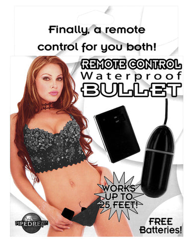 Remote Control Bullet Waterproof