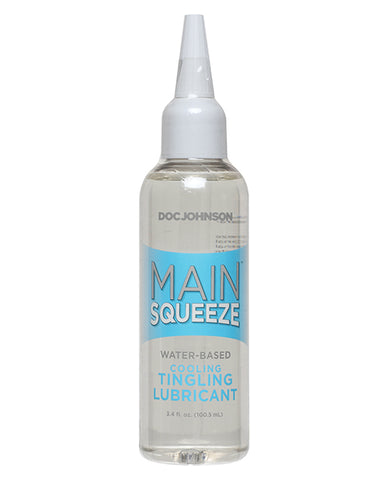 Main Squeeze Cooling/tingling Water-based Lubricant