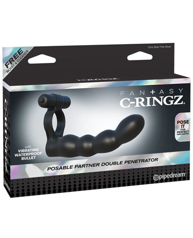 Fantasy C-ringz Posable Partner Double Penetrator