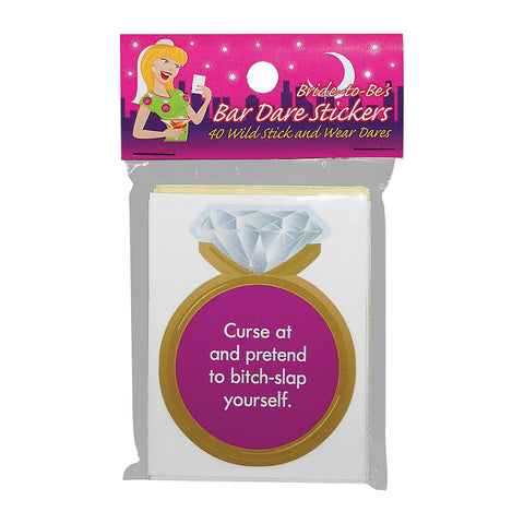 Bride-to-Bes Bar Dare Stickers