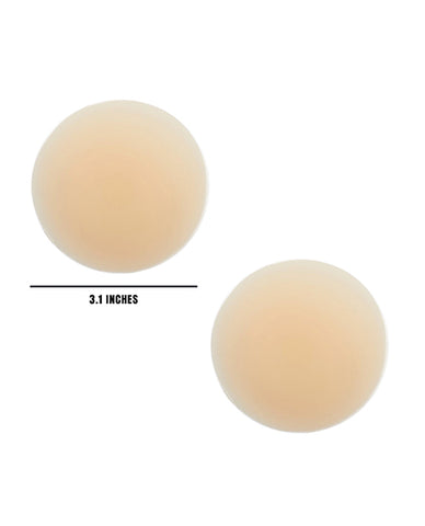 Neva Nude Ice Queen Skin Invisible Reusable Silicone Pasties - Nude O/s