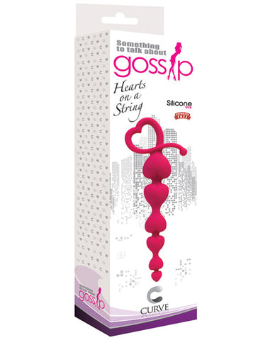 Curve Toys Gossip Hearts On A String