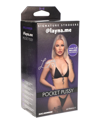 Signature Strokers Girls Of Social Media Ultraskyn Pocket Pussy - @layna.me