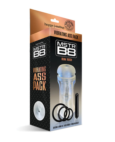 Mstr B8 Bum Rush Vibrating Ass Pack