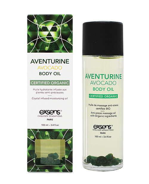 Exsens Of Paris Organic Massage Oil