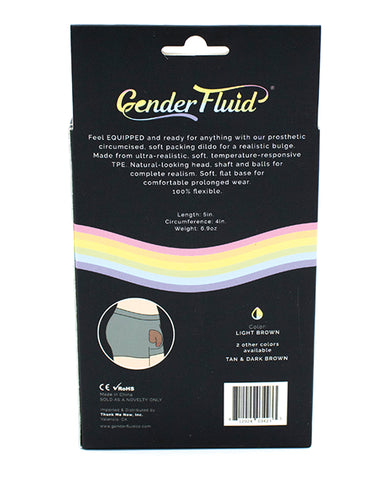 Gender Fluid 5" Equipped Soft Packer