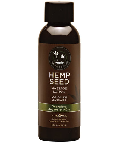 Earthly Body Hemp Seed Massage Lotion