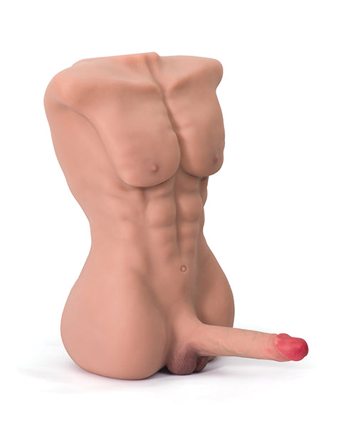 Atlas Torso Male Sex Doll with Flexible Dildo