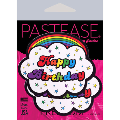 Pastease Happy Birthday Clouds