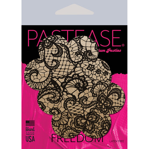 Pastease Nude Lace Flowers