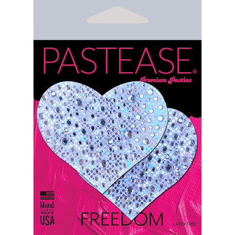 Pastease Crystal Hearts White