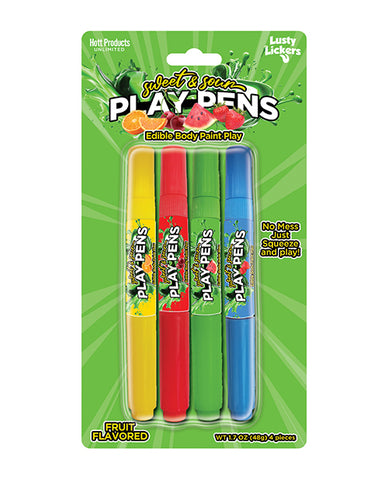 Sweet & Sour Flavored Play Pens - Pack of 4