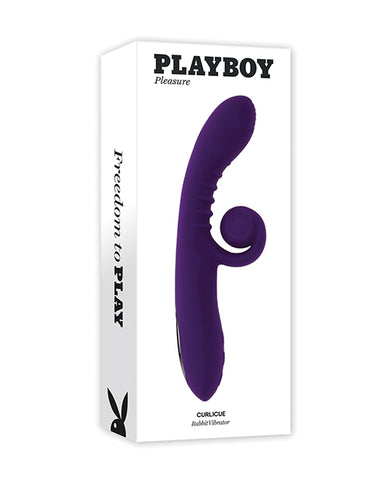 Playboy Pleasure Curlicue Rabbit Vibrator