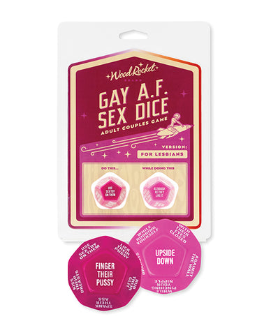 Wood Rocket Gay AF Lesbian Couples Sex Game