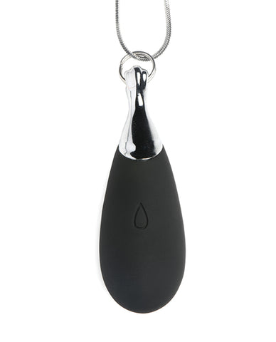 Charmed 10x Vibrating Silicone Teardrop Necklace
