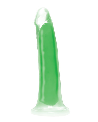 Curve Toys Lollicock 7" Glow In The Dark Silicone Dildo