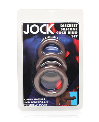 Curve Toys Jock Silicone Cock Ring Set of 3