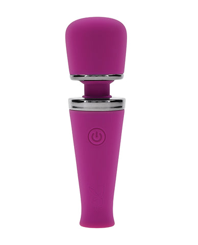 Playboy Pleasure Mic Drop Petite Wand Vibrator