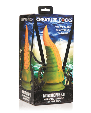 Creature Cocks Monstropus 2.0 Vibrating Tentacle Silicone Dildo