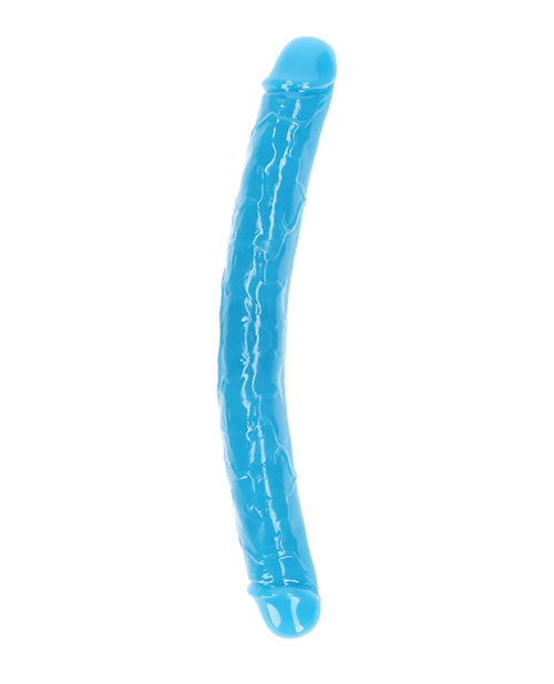 Shots Realrock 15" Glow In The Dark Double Dildo