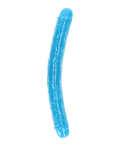 Shots Realrock 15" Glow In The Dark Double Dildo