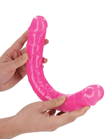 Shots Realrock 15" Glow In The Dark Double Dildo