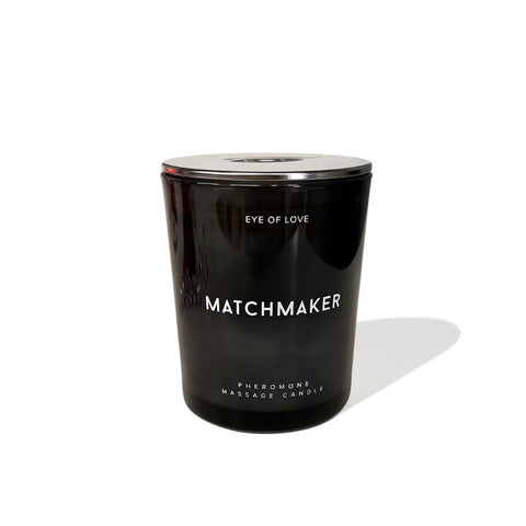 Eye of Love Matchmaker Red & Black Diamond Massage Candle