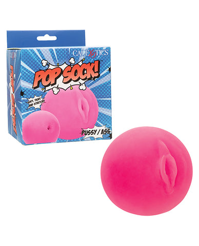 Pop Sock! Pussy & Ass Ball Masturbator