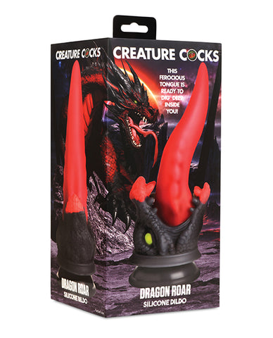 Creature Cocks Dragon Roar Silicone Dildo