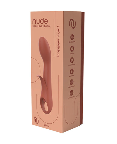 NUDE Sierra Rechargeable G-Spot Duo Vibrator