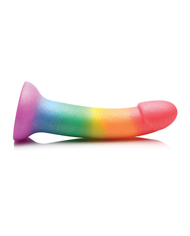 Curve Toys Simply Sweet 6.5" Rainbow Dildo