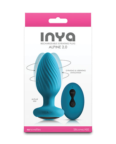 INYA Alpine 2.0 Gyrating & Vibrating Anal Plug w/Remote