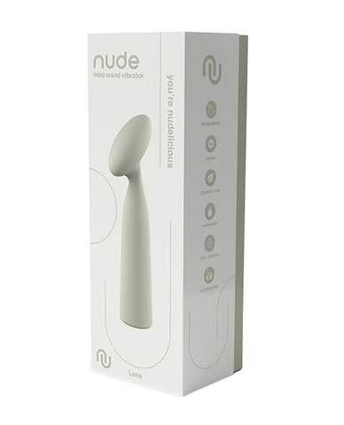 NUDE Luna Rechargeable Mini Wand Vibe